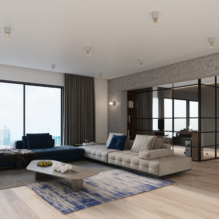 Svítidlo SALGADO pro povrchovou montáž E27 Spot Grey SOLLUX