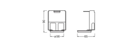 Směrový deflektor pro 2000lm žárovky HQL Ledvance LED