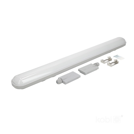 Hermetické svítidlo LED 20W 2400lm 4000K Neutral IP65 Grey Negro Kobi