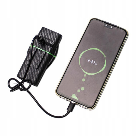 LED svítilna na kolo USB-C držák 6 režimů 600lm IP65 Funkce Powerbanka VAYOX