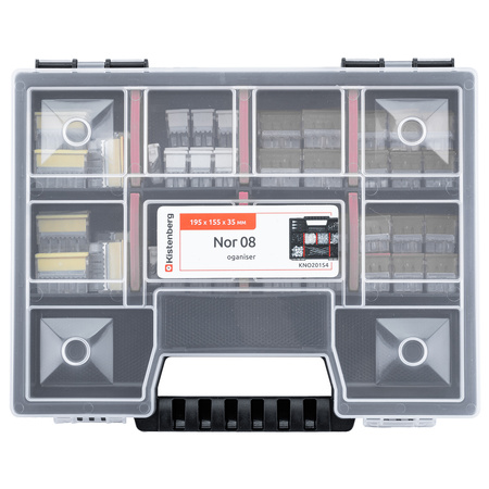 Rychlospojky Instalační sada konektorů Sada 100 kusů - 20x 2X2. 30x 3X2. 30x 4X2. 20x 5X2 + kufr s organizérem