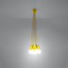 DIEGO LED závěsné stropní svítidlo 5xE27 Overhang Yellow SOLLUX