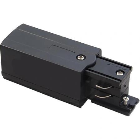 Černá třífázová hliníková přípojnice pro kolejová bodová světla 100 cm