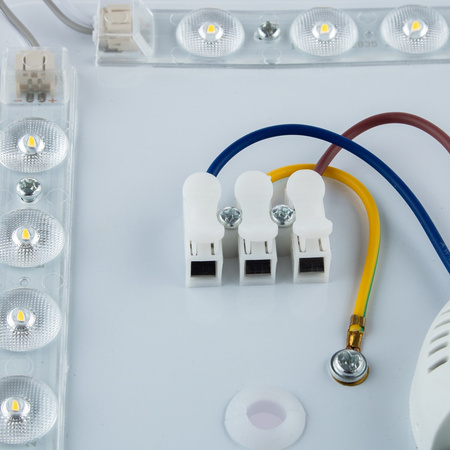 Plafond LED stropní nástěnné svítidlo Square 24W 4000K 33cm IP44