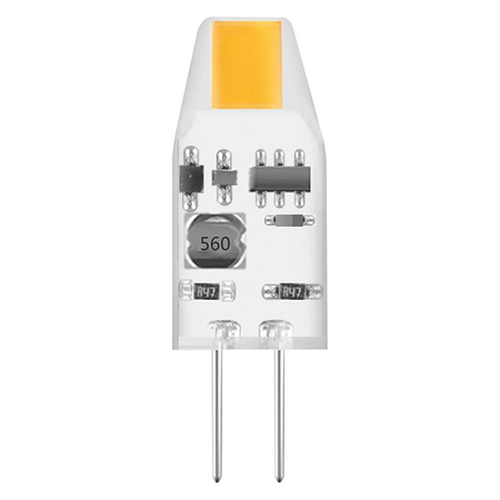 LED žárovka G4 1W = 10W 100lm 2700K Warm 12V 300° LED PIN Osram