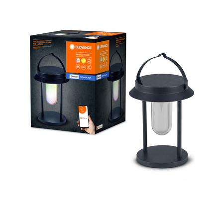 Zahradní lampa Inteligentní solární lucerna RGB+W IP44 SMART+ BLUETOOTH LEDVANCE