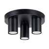 Bodové stropní svítidlo Tuba 3x GU10 Black Lagos Ocean Green SL.1466 Sollux