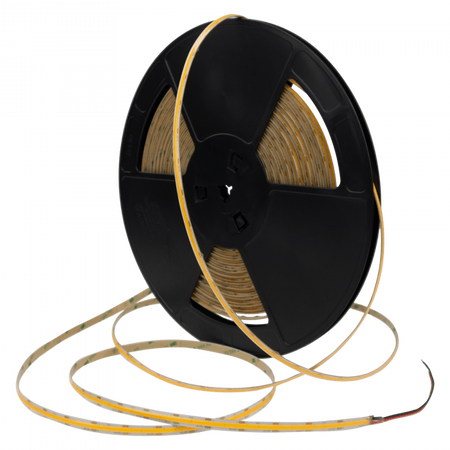 LED pásek COB 9W/m 945lm/m 480LED/m 12V 3000K teplá bílá IP67 Roll 20m Ecolight