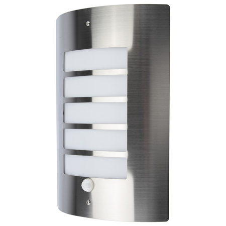 Zahradní nástěnná lampa. venkovní E27. s pohybovým a soumrakovým senzorem