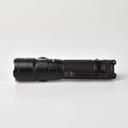 Taktická LED dobíjecí vodotěsná svítilna 20W 4000lm 6000K A406 velmi výkonná VIDEX