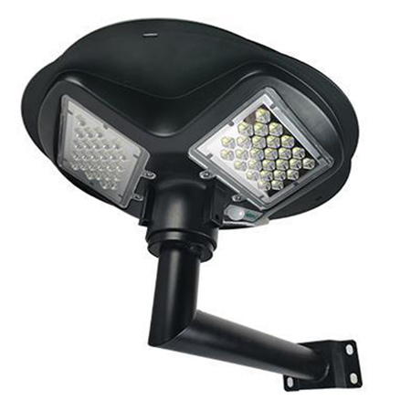 Pouliční lampa LED solární lucerna 150W IP65 mikrovlnný pohybový senzor + dálkové ovládání