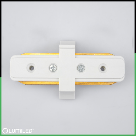 Přímý Spojka pro Jednofázové Kolejnicové Profilové Systémy Kolejnicové Svítidla Bílá LUMILED