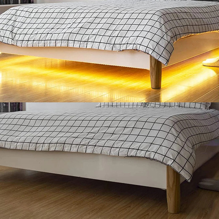 LED pásek 12V 24W 300LED 2835 teplá bílá 8mm 5m ECOLIGHT