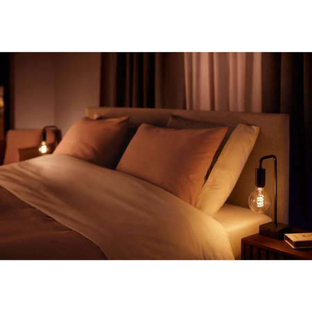 LED Globe E27 G95 7W CCT PHILIPS HUE White & Ambiance Filament Bluetooth Zigbee žárovka