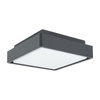 Zahradní nástěnná lampa Plafond BENI 18W 4000K IP65 Square SU-MA