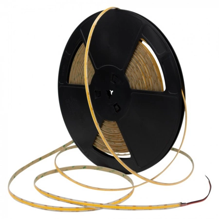 LED pásek COB 9W/m 1125lm/m 480LED/m 12V 6000K studená bílá IP67 Roll 20m Ecolight