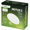LED Plafond Povrchová montáž 24W NOTUS 2 Round Motion Sensor IP44 33 cm LUMILED