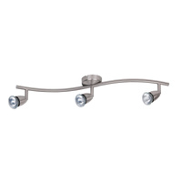 Stropní svítidlo Halogenový reflektor 3x GU10 Chrome Classic Norman 5993 Rabalux