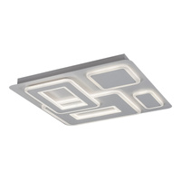 Plafond LED stropní světlo pro povrchovou montáž 56W 2393lm 2700-5500K CCT stmívatelné dálkové ovládání bílé moderní Montelle Rabalux