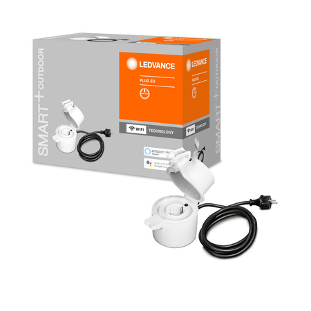 Inteligentní externí zásuvka EU 230V 3600W 16A Kompatibilní s dálkovým ovladačem SMART+ WiFi Ledvance