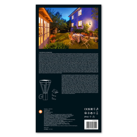 Nástěnné svítidlo solární nástěnné fasádní svítidlo 6W 550lm 3000K Pohybový senzor Endura STYLE SOL WALL LEDVANCE