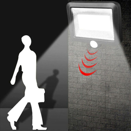 Solární Reflektor LED 5W 5500-6000K Studená bílá IP54 Masterled Motion Sensor