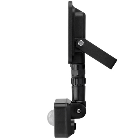 LED Reflektor snímač pohybu 10W, 1100lm 4000K IP65 Černá ZUME ALS LUMILED