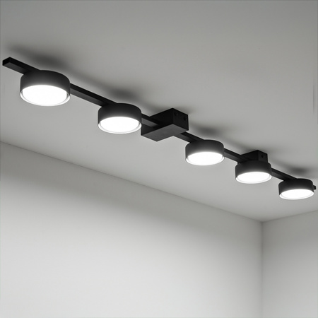 OVILO stropní svítidlo LED halogenové svítidlo 5x GX53 Bodové nástěnné svítidlo Reflektor LUMILED