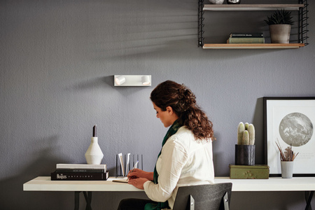 LED STAR stropní svítidlo 2x 4,5W 2700K stmívatelné reflektorové svítidlo pohyblivé bílé PHILIPS