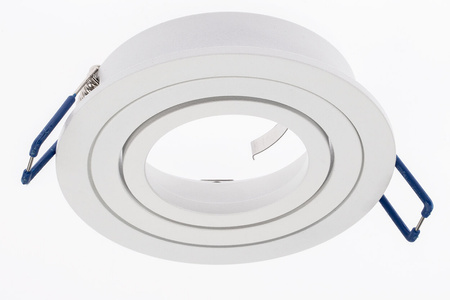 Halogenová Podhledové svítidlo GU10, TUBA SPOT Nastavitelná Kulatá Bílá 20mm MIDI LUMILED