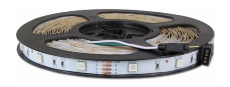 RGB LED pásek 12V 150LED 10mm IP20 5m