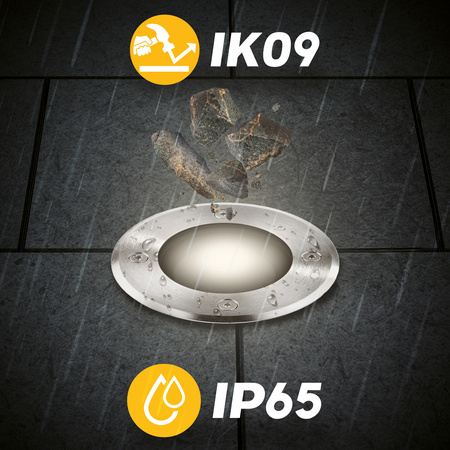 Venkovní osvětlení GU10, IP65 IK09 Kulatá CATIO 2 LUMILED