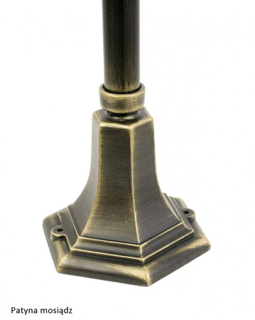 Venkovní stojací zahradní lampa Retro Classic II K 5002/1 H E27 165cm Su-Ma