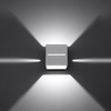 Nástěnné svítidlo LOBO G9 Cube Up-Down Modern White SOLLUX