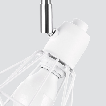 ARTEMIS 2 2xE14 Bílé moderní stropní svítidlo SOLLUX