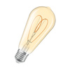 Dekorativní LED žárovka ST64 Edison E27 8W = 60W 806lm 2200K teplá bílá CRI90 300° Amber Dimmable Vintage 1906 Osram