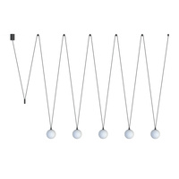 Závěsné stropní svítidlo 5x G9 černé moderní SLING 10355 Nowodvorski