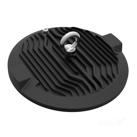 Průmyslové svítidlo LED High Bay 100W 12000lm 4000K Neutral Black IP65 IK10 Graza Kobi