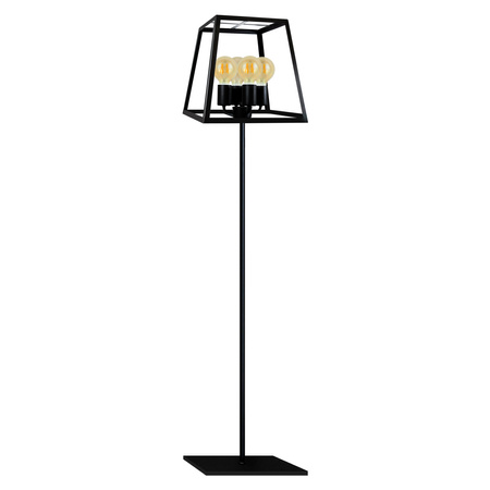 IL MIO FINLAND Stojací lampa 4xE27 černá - GOLDLUX (Polux)