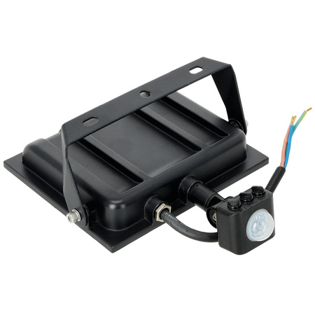 LED reflektor Halogen 50W 4270lm 6500K IP65 Black Motion Sensor MH Kobi