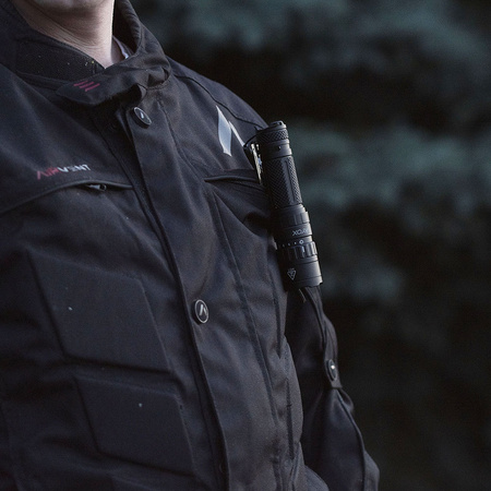 Taktická LED svítilna Searchlight USB Výkonná dobíjecí IP65 PRO VA0077 VAYOX