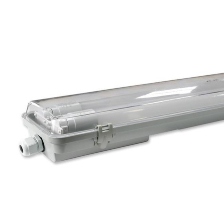 Ohnivzdorné svítidlo 120cm 2xT8 G13 IP65 + LED zářivky 18W 4000K Neutral Masterled