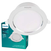 LED panel Zapuštěné LED svítidlo DIAMOND CUT 4,5W 3000K 10,5cm kulaté svítidlo PHILIPS
