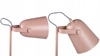 Stolní stolní lampa Školní kancelářská noční lampa Nastavitelná E27 Růžová Raibo Kanlux