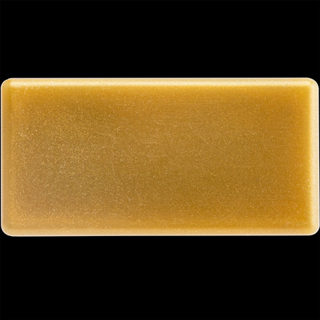 Záslepka pro Povrchový Profil MINI, Plná Zlatá Plastová LUMILED