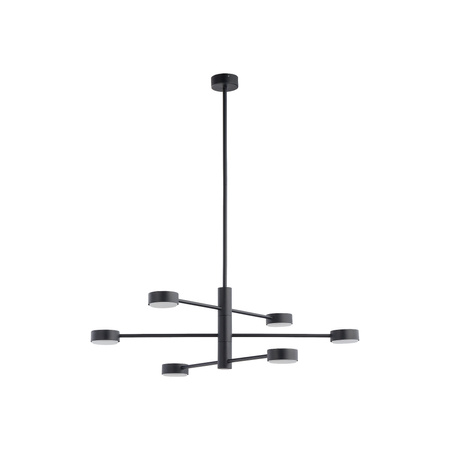 ORBIT VI 7946 stropní svítidlo Nowodvorski Black 6xGX53 Lustr Modern