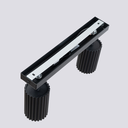 Bodové reflektorové stropní svítidlo Tuba 2x GU10 Black Carbon Deep Space SL.1580 Sollux