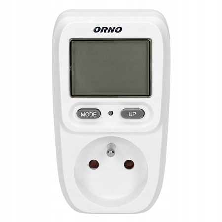 Wattmetr s LCD displejem Měřič spotřeby energie do zásuvky ORNO