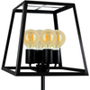 IL MIO FINLAND Stojací lampa 4xE27 černá - GOLDLUX (Polux)