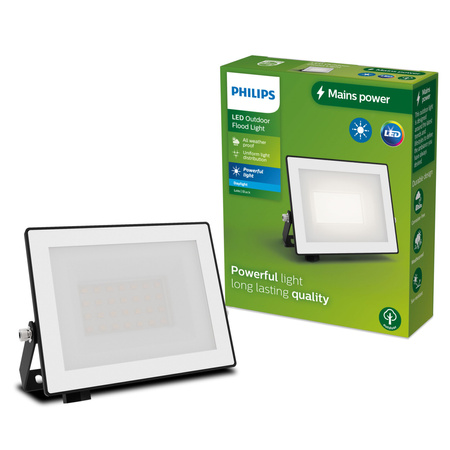 Reflektor LED 20W 2050lm 5000K IP65 Black Lois Philips